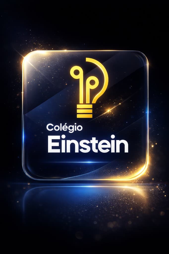 Identidade visual Einstein Em Casa